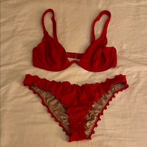 Shade & Shore Ruffle Bikini